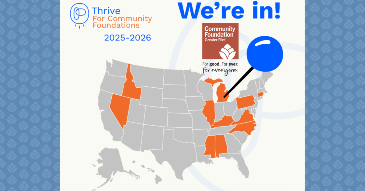 Community Foundation of Greater Flint | Gen Forward Network Joins…